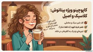 پودر فوری کاپوچینو ۱*۳ بیتاپرمیوم