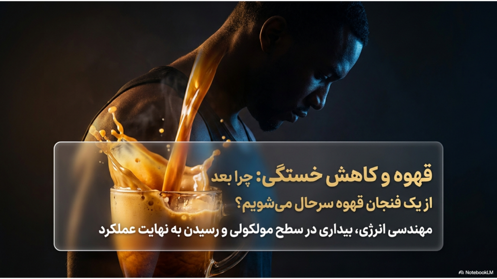 قهوه و کاهش خستگی: چرا بعد از یک فنجان قهوه سرحال می‌شویم؟