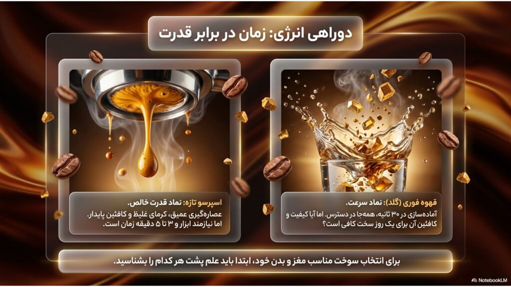 کافئین-بیشتر-اسپرسو-یا-قهوه-فوری؟