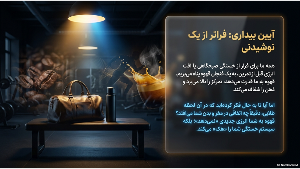 قهوه و کاهش خستگی: چرا بعد از یک فنجان قهوه سرحال می‌شویم؟