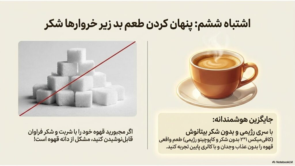 ۷ اشتباه رایج که باعث می‌شود قهوه خانگی شما بدطعم شود