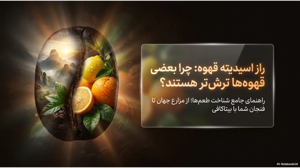 راز اسیدیته قهوه: چرا بعضی قهوهها ترش هستند؟