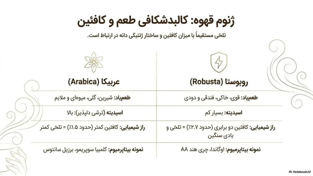 چرا قهوه تلخ است؟ راهنمای طعم و انتخاب درست