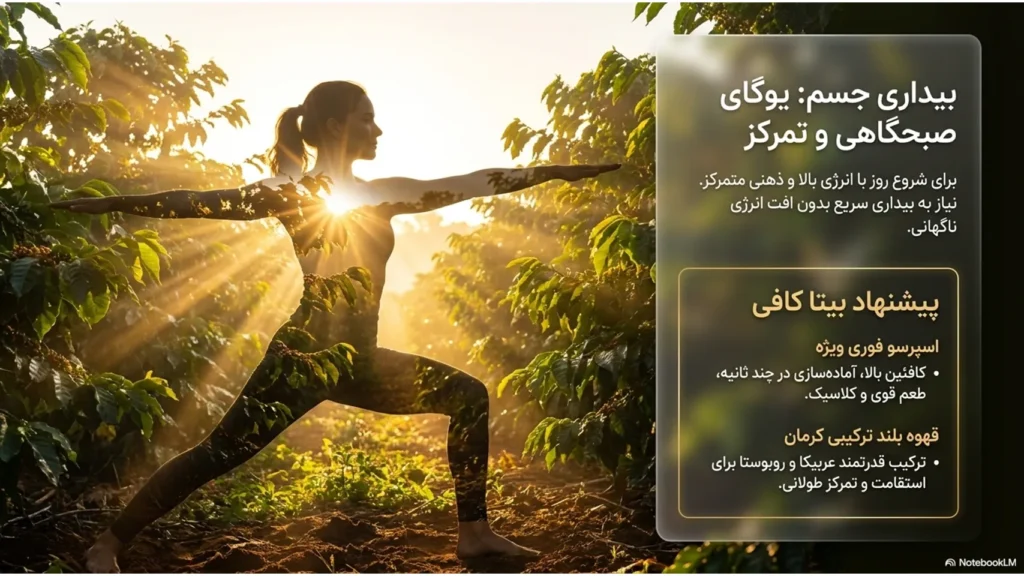 بیداری در آرامش | هارمونی قهوه و مدیتیشن