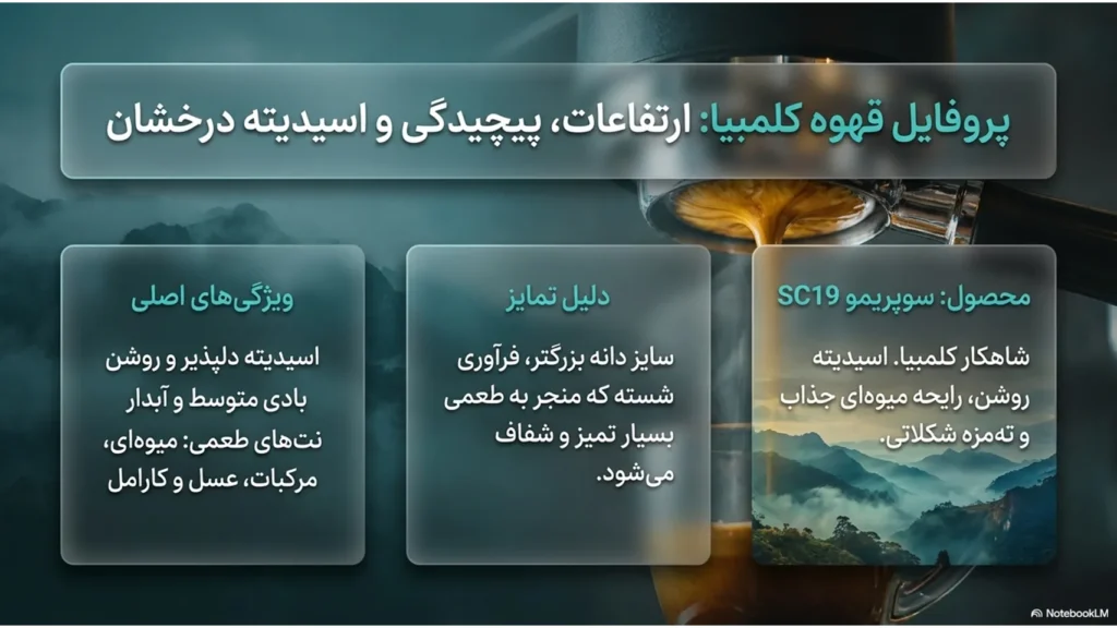 تفاوت قهوه برزیل و کلمبیا | مقایسه کامل طعم و کیفیت