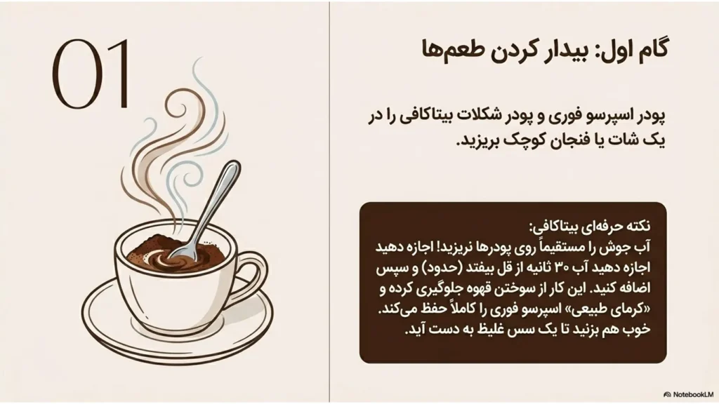 طرز تهیه آیس موکای شکلاتی حرفهای در خانه (بدون دستگاه)